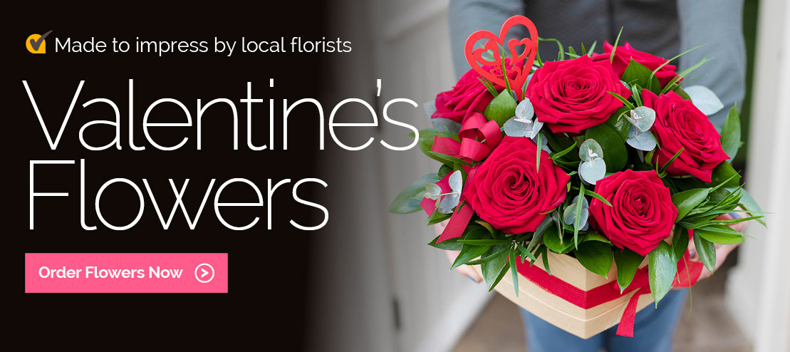 Valentine's Day Flowers by local florists