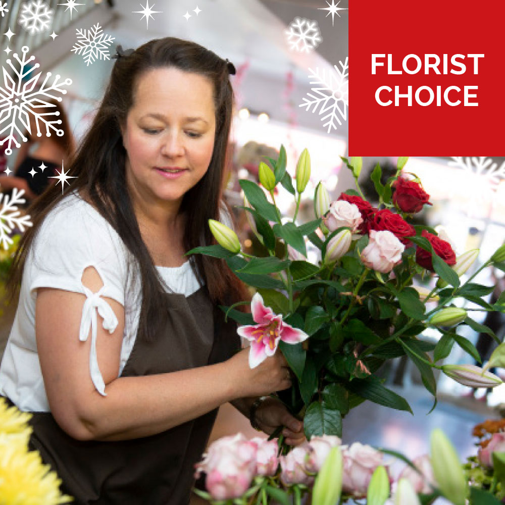 Christmas Florist Choice Flowers