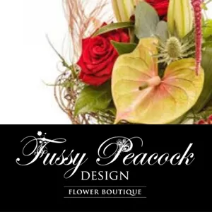 Tiger Lily Florist and Fussy Peacock Design - Bray