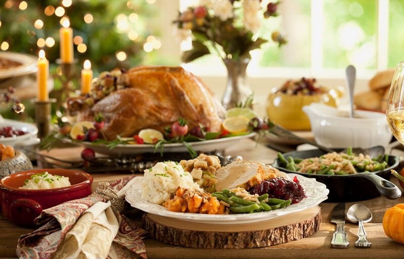 Prepared Thanksgiving Meal