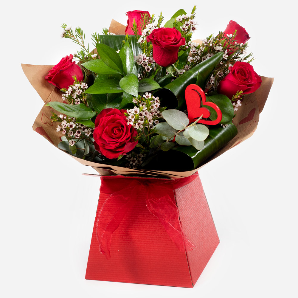 Red rose bouquet