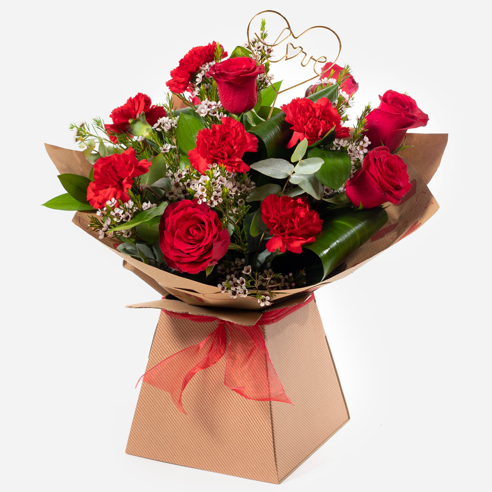Red rose bouquet
