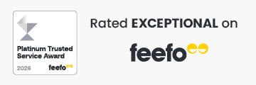 Rated Exceptional on Feefo